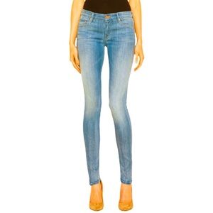 MOTHER Women's Skinny Jeans in Light Blue